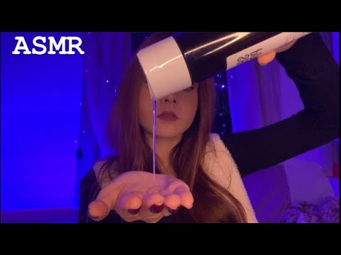 ASMR - LAVANDO E SECANDO SEU CABELO (DE VERDADE)