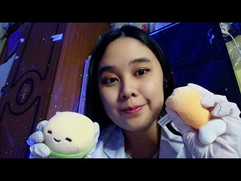 POV ASMR : You're a Baby got Fever and Checkup with Pediatrician (Soft Spoken, Personal Attention)