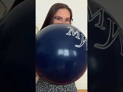 Blowing Blue Balloon #asmr #balloon #asmrsounds