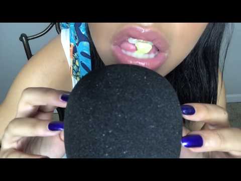 ASMR: 1 Hour Gum Chewing & Mic Scratching (no talking)