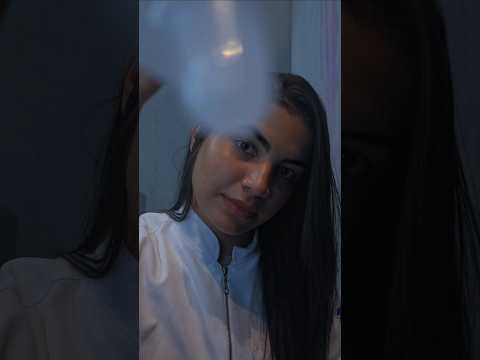 Asmr com sua oftalmologista 👀 #asmr #dormirserapido #asmrsounds #relax