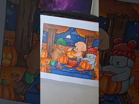 ASMR COLORINDO BOBBIE GOODS HALLOWEEN | #asmr #bobbiegoods #asmrcoloring