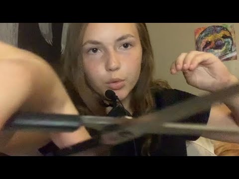 Asmr | Giving you a quick Haircut (Brushing, cutting, & Mouthsounds)