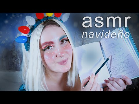 ASMR Atención Personal AYUDANTE de SANTA CLAUS te ayuda con tu lista de regalos Ale ASMR dormir