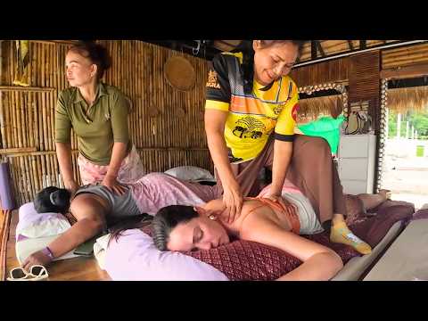 MASAJE con SONIDOS DEL MAR en la isla PhiPhi, Tailandia 😴🇹🇭