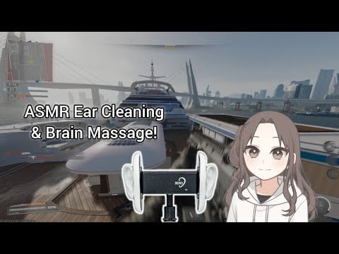 ASMR Brain Massage & Ear Cleaning w/ 3DIO! (+ Mouth Sounds) relaxxx😴