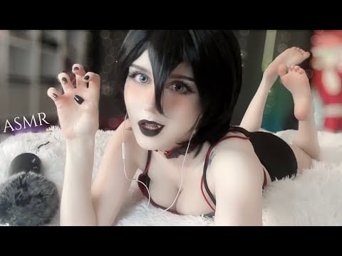 Hyper Realistic Vampire Girlfriend ASMR :D