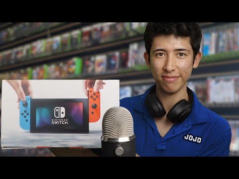 [ASMR] The MOST realistic game store EVER 🎮 (HD)