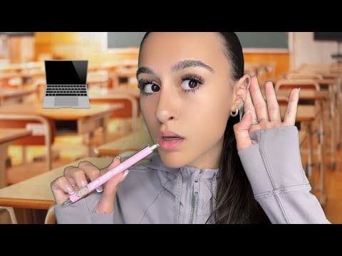 ASMR| Nosey girl asks you PERSONAL questions😳*typing sounds*