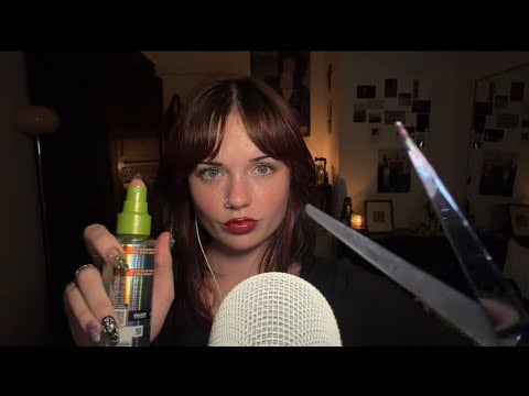 ASMR ESPAÑOL CORTARTE EL PELO 