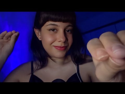 ASMR Removendo Energias Negativas 😴 Plucking & Sopros Para Relaxar