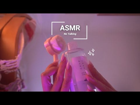 1Hour ASMR | No Talking | Korean Skincare Treatments at the Spa ~ Layered Sounds
