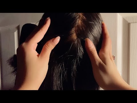 ASMR Scalp Scratching, Massage tools, Scalp Massage, Hair Brushing (No talking)