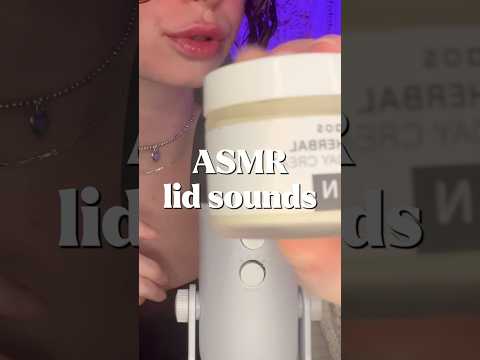#asmr lid sounds for sleep 😴 tapping & twisting
