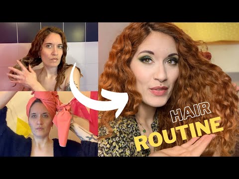 ASMR FR ♡ Ma routine cheveux bouclés (comment avoir de belles boucles)