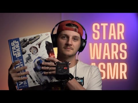 ASMR for Star Wars fans | The Complete Visual Dictionary (whispering, tapping, reading to you)