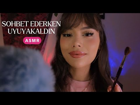 ASMR - Uyuyana Kadar Yüzünle İlgileniyorum ve Sohbet Ediyoruz 😴
