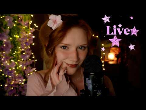 ASMR Kisses & Mouth sounds,Octopus Jellyfish, Sticky Tape, Plucking, Coconut rain,Hair playing ✨
