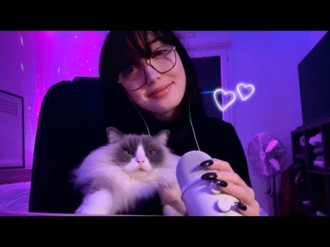 ASMR avec ma petite Nessie 💕(ronronnement)