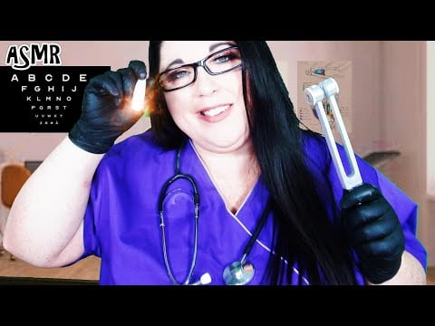 ASMR Cranial Nerve Exam Medical Roleplay (Soft Spoken) (Gloves, Light Triggers, Personal Attention)