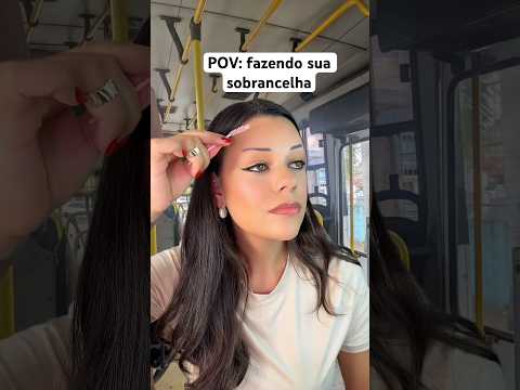 POV: fazendo sua sobrancelha #asmr #asmrsounds #humor #comedia