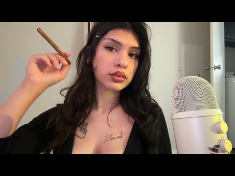 ASMR Smoking and Rambling (gets very personal) 