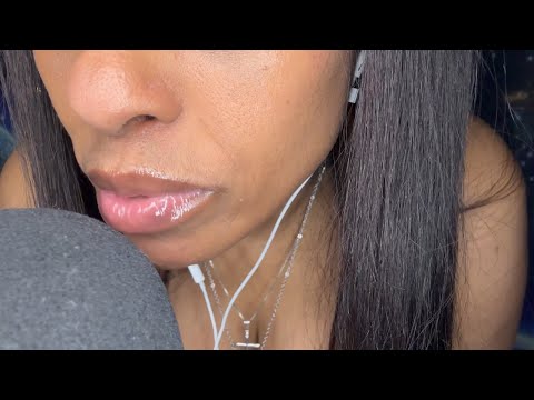 ASMR Rambles, Spit Painting, Mouth Sounds & Hand Movements 