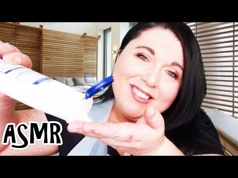 ASMR Spa Roleplay (Neck and Shoulder Massage) (NO MUSIC) (Wet Sounds, Plastic Apron)