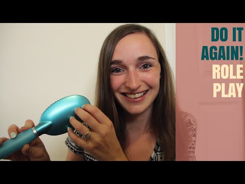 Do It Again! Role Play - Hair Brushing & Scalp Massage