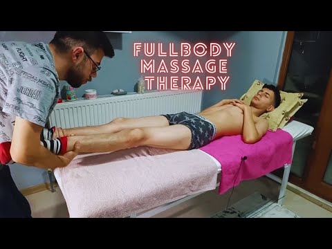 ASMR MUST WATCH THIS TURKISH MASSAGE SESSION TO RELAX - CHEST,LEG,BACK,HIP,ARM,ABDOMINAL MASSAGE