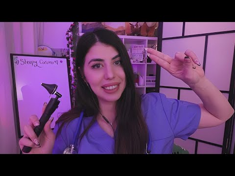 ASMR School Nurse Check Up [She dosent know what she is doing😱] RP