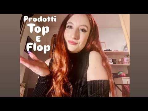 Asmr ita* PRODOTTI TOP E FLOP ✨✨* Show and tell* OnlyRED ASMR