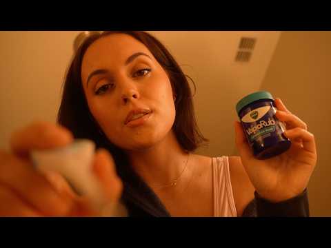ASMR Taking Care of You While You’re Sick 🤍 (soft spoken, personal attention)