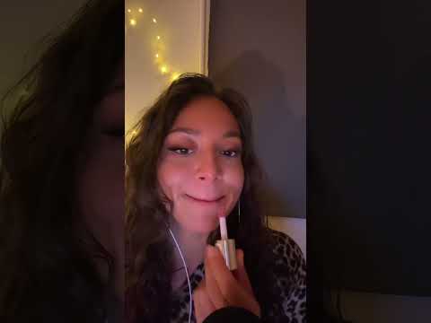 I swear I can’t decide #asmr #lipglossapplication #tingles #whispers #fyp