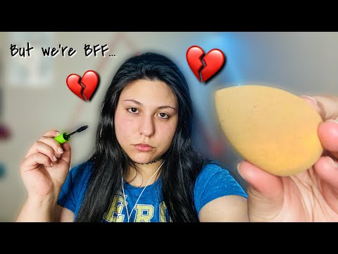 ASMR~ 💄Jealous Friend Does Your Makeup For Valentines Date Night ( Role Play❤️)