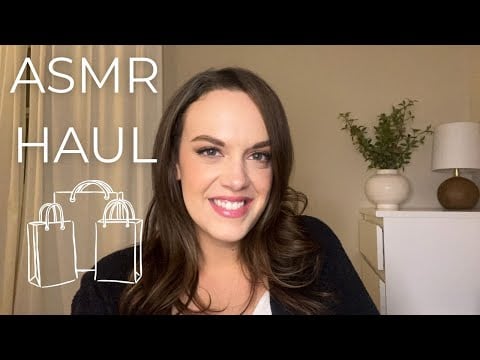 ASMR/Shopping Haul (Whispered, Chatty)