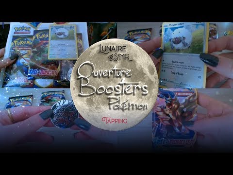 Ouverture boosters Pokémon - ASMR Français