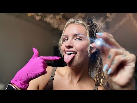 ASMR - MOUTH EXAM