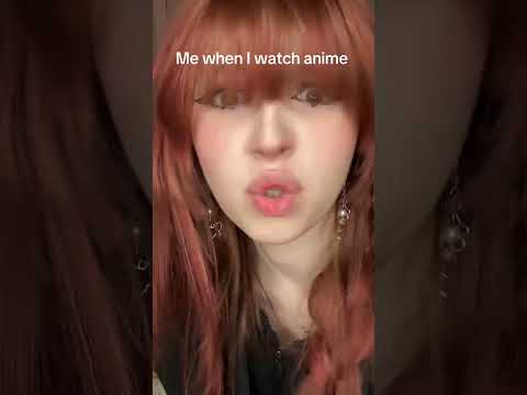 Me watching anime be like... 🤯 #shorts #anime
