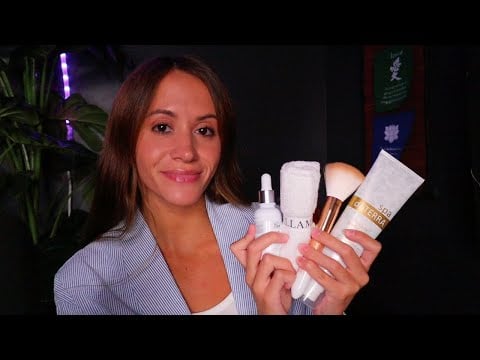 ASMR / 10 Minute Pampering & Spa Treatment (whispers, personal attention)