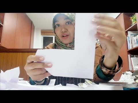 [ASMR] sound of papers ripping (tearing up papers)