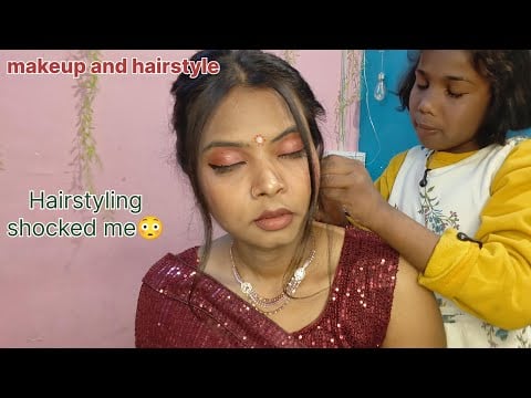 “Riya gave me the most beautiful makeup & a shockingly stunning hairstyle ✨ | Pure Relaxing ASMR”