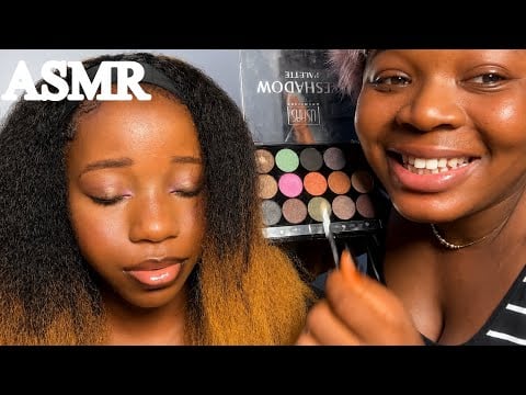 ASMR✨Deborah’s FIRST Full Makeup Look for Her School Graduation 🎓