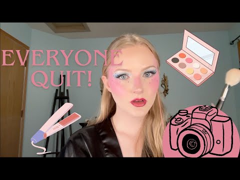 ASMR: Getting you Photoshoot Ready( you're a model)+ Gossip Sesh💄💇‍♀️📸