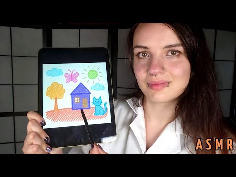 ASMR | Whispered Color Blindness Test 🟥🟩 Eye Doctor Visit (POV) Slow And Gentle