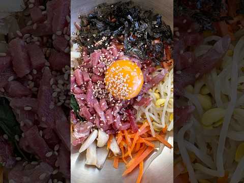 I ❤️ korean food #koreanfood #beef #bibimbap #travel #juna