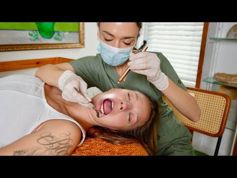 ASMR Dental Exam | Realistic Teeth Checkup & Cleaning | Tooth Brushing, Floss, Medical Exam Tingles