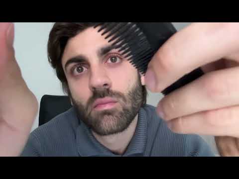 ASMR Combing Your Face (INTENSE TRIGGER)