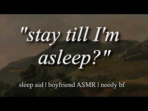 needy boyfriend wants you to cuddle him to sleep [ASMR roleplay] [sleep aid] [cozy] [deep voice]