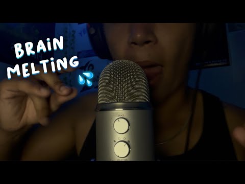 ASMR MOUTH SOUNDS FAST AND AGGRESSIVE, BRAIN MELTING AND SPIT PAINTING FOR SLEEP 🎨